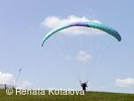 Paragliding na Javorovém